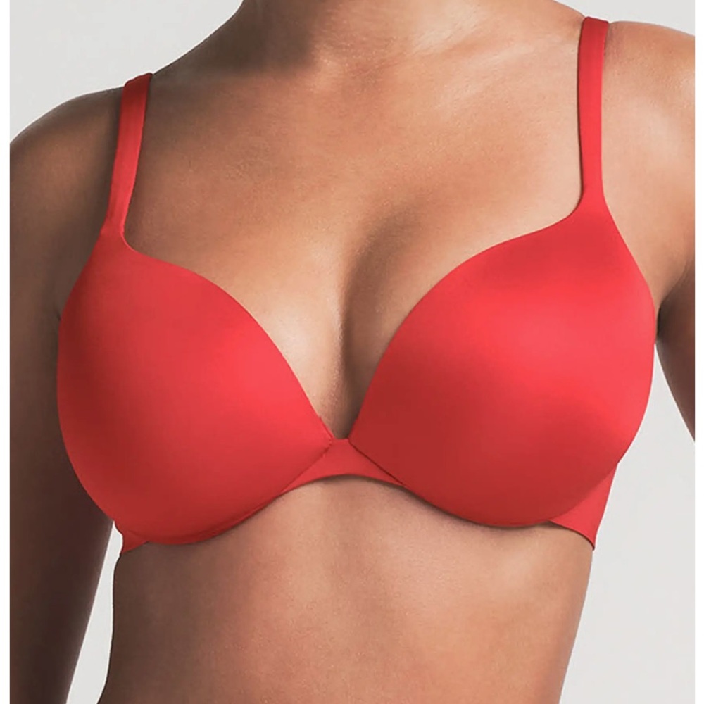 SKIMS Ultimate Teardrop Underwire Push-Up Bra - Cayenne